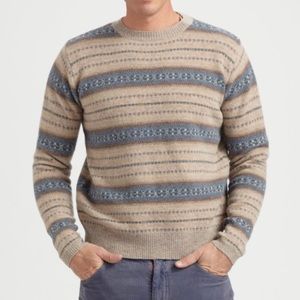 Fair Isle Mens Wool Sweater by Gant